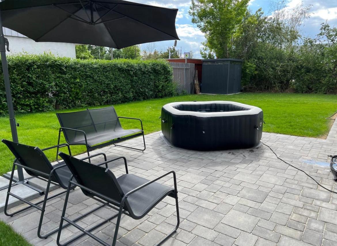 柏林Haushalfte Mit Garten, Kamin, Grill & Whirlpool Nahe Ber别墅 外观 照片